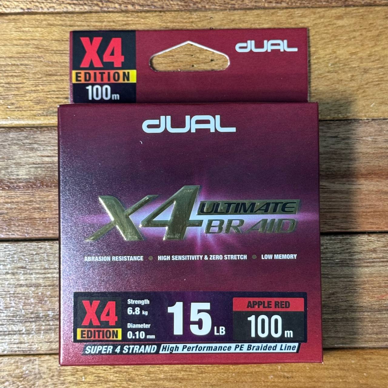 Dual Ultimate X4 Braided Fishing Line for casting