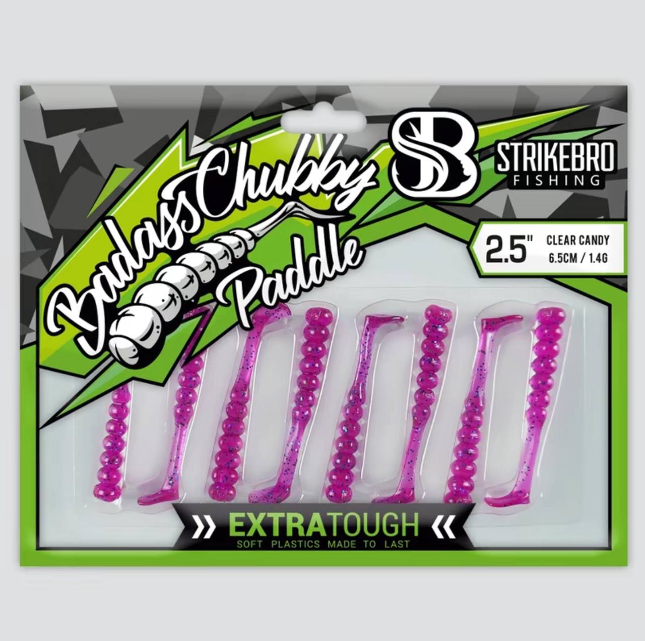 Soft Plastic Badass Chubby Paddle by Strikebro