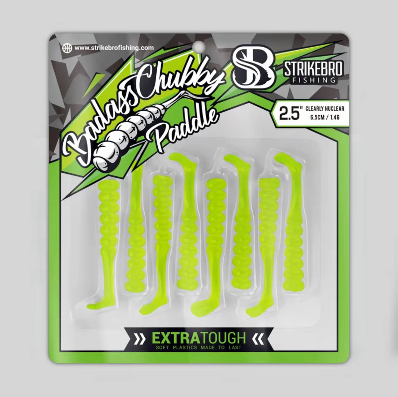 Soft Plastic Badass Chubby Paddle by Strikebro