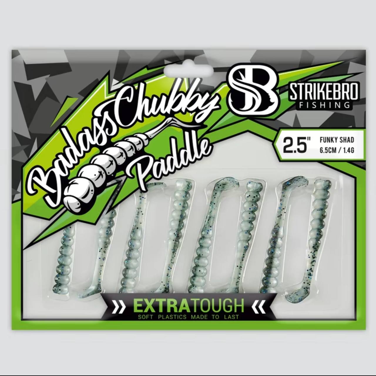 Soft Plastic Badass Chubby Paddle by Strikebro