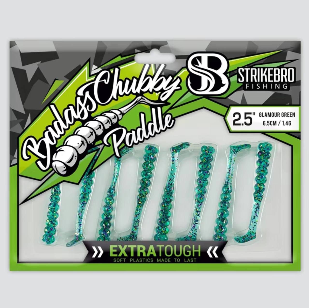 Soft Plastic Badass Chubby Paddle by Strikebro