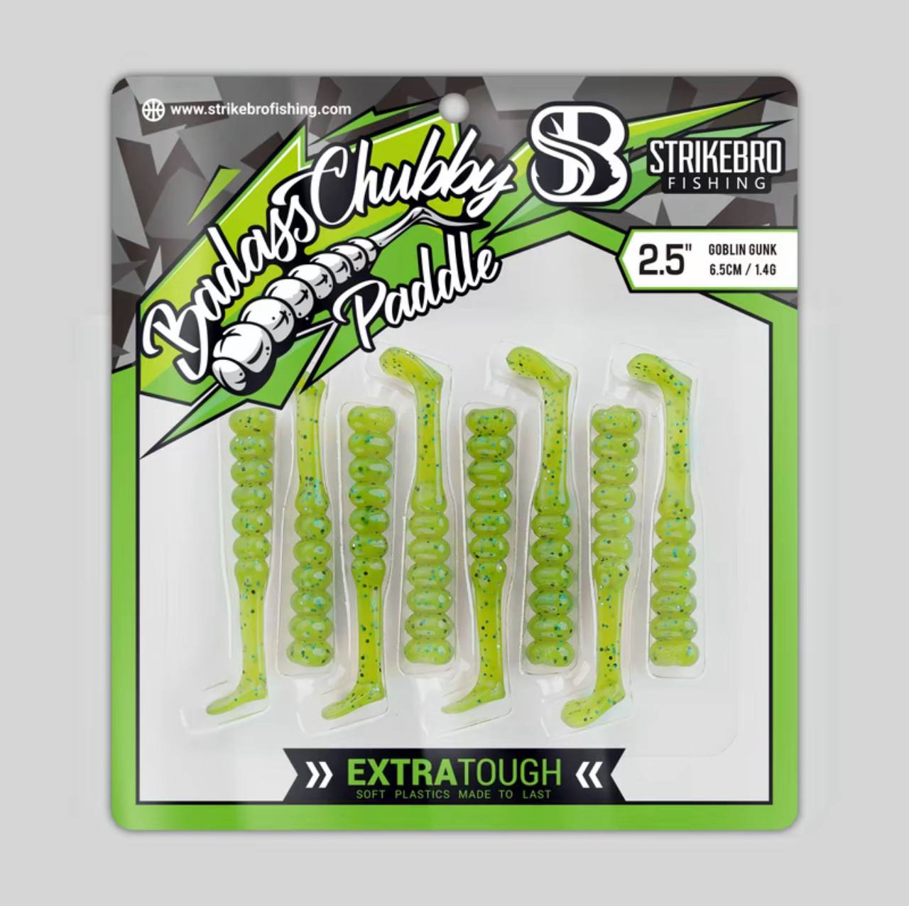 Soft Plastic Badass Chubby Paddle by Strikebro