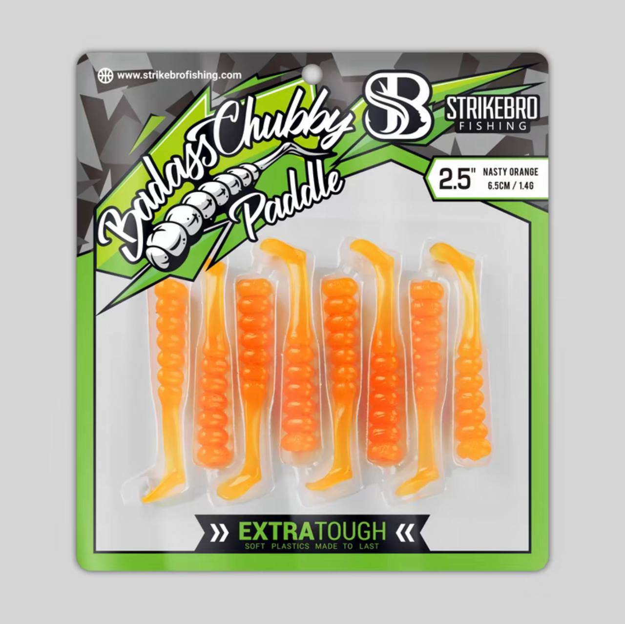 Soft Plastic Badass Chubby Paddle by Strikebro