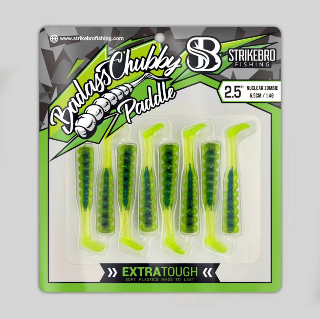 Soft Plastic Badass Chubby Paddle by Strikebro
