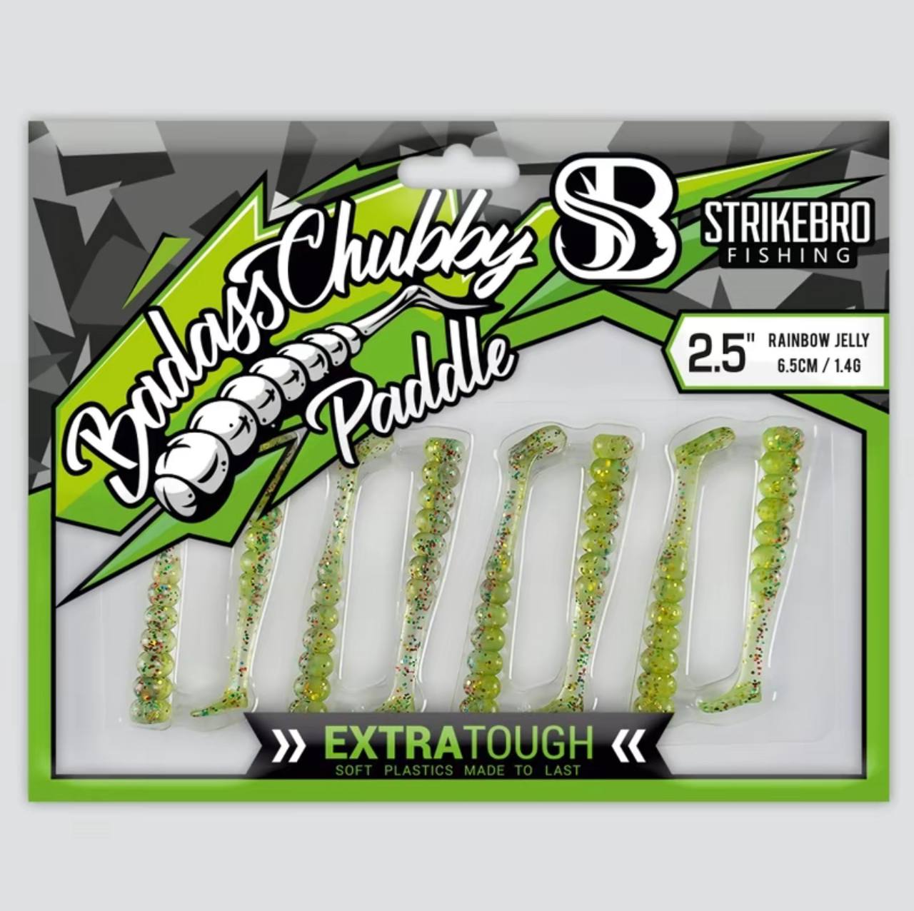 Soft Plastic Badass Chubby Paddle by Strikebro