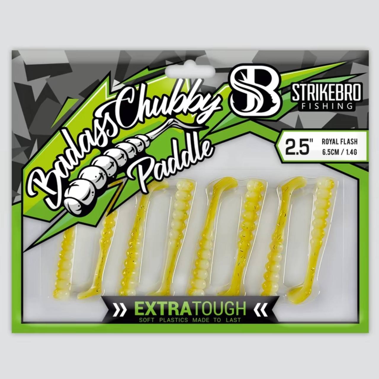 Soft Plastic Badass Chubby Paddle by Strikebro