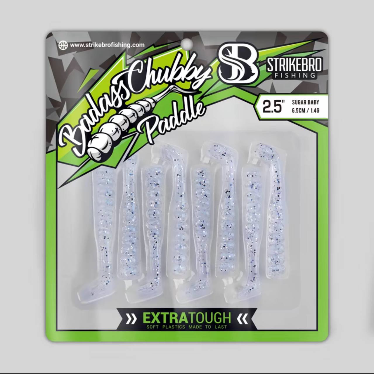 Soft Plastic Badass Chubby Paddle by Strikebro