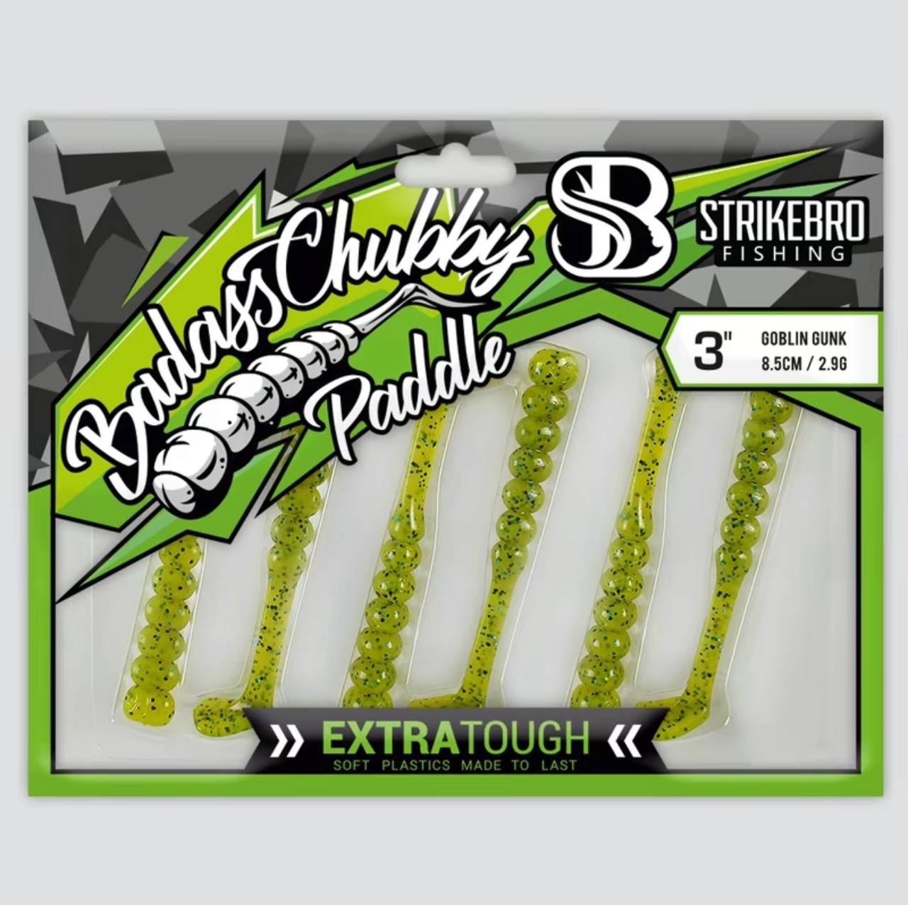 Soft Plastic Badass Chubby Paddle by Strikebro
