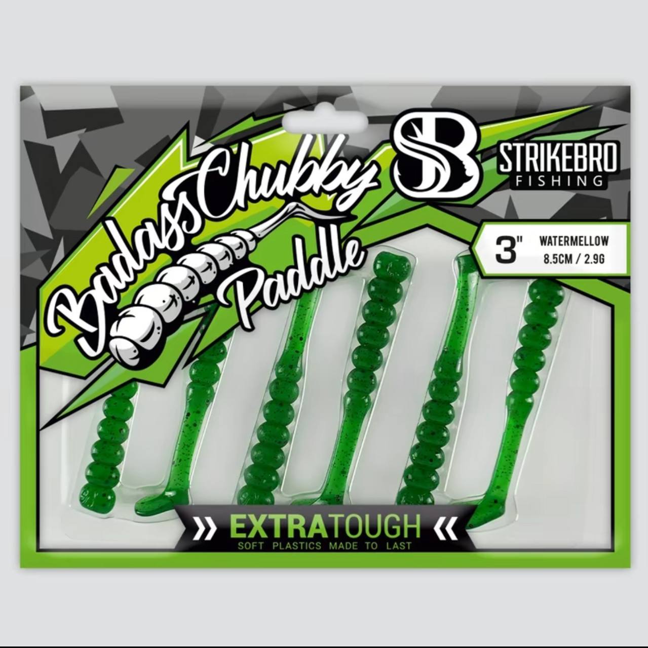 Soft Plastic Badass Chubby Paddle by Strikebro