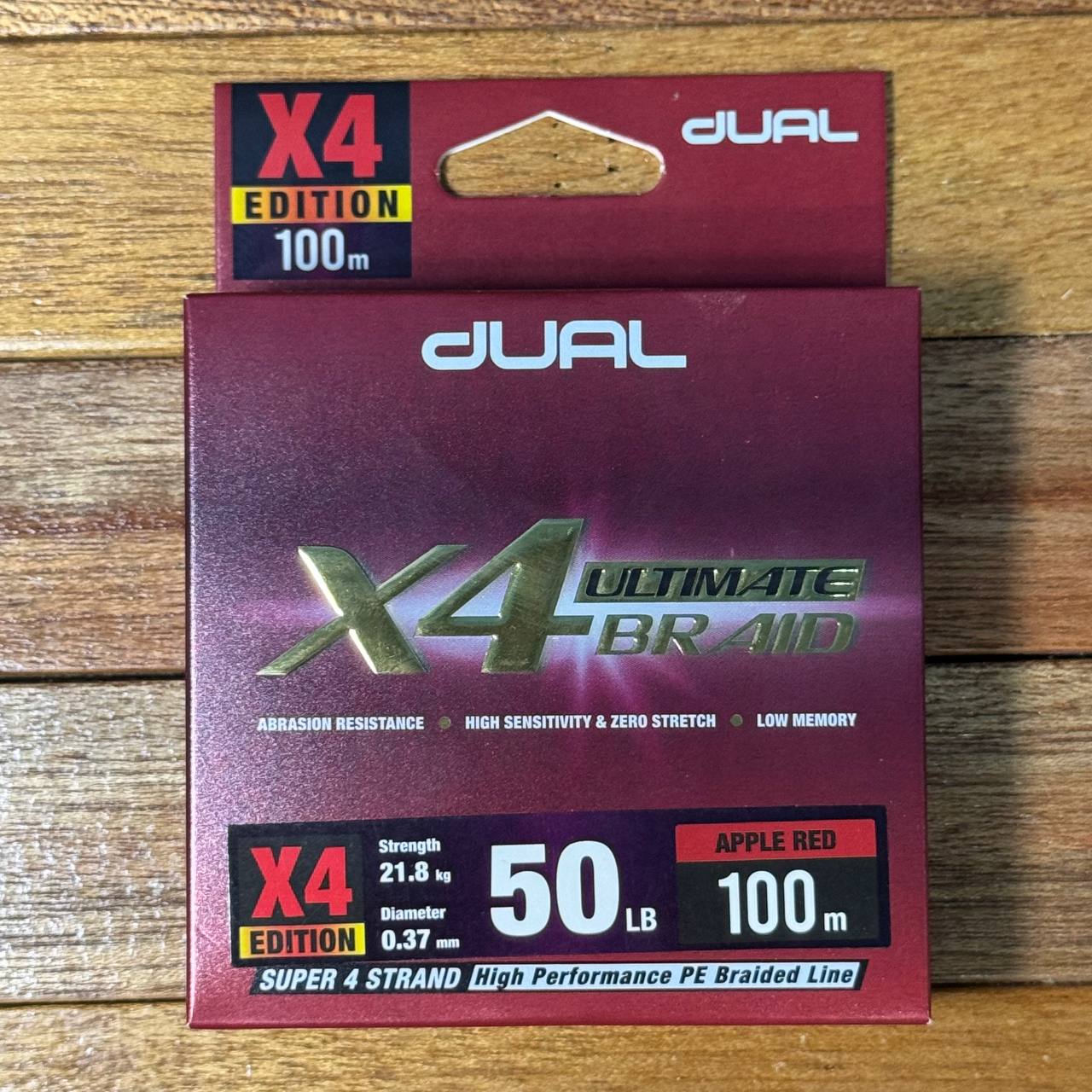 Dual Ultimate X4 Braided Fishing Line for casting