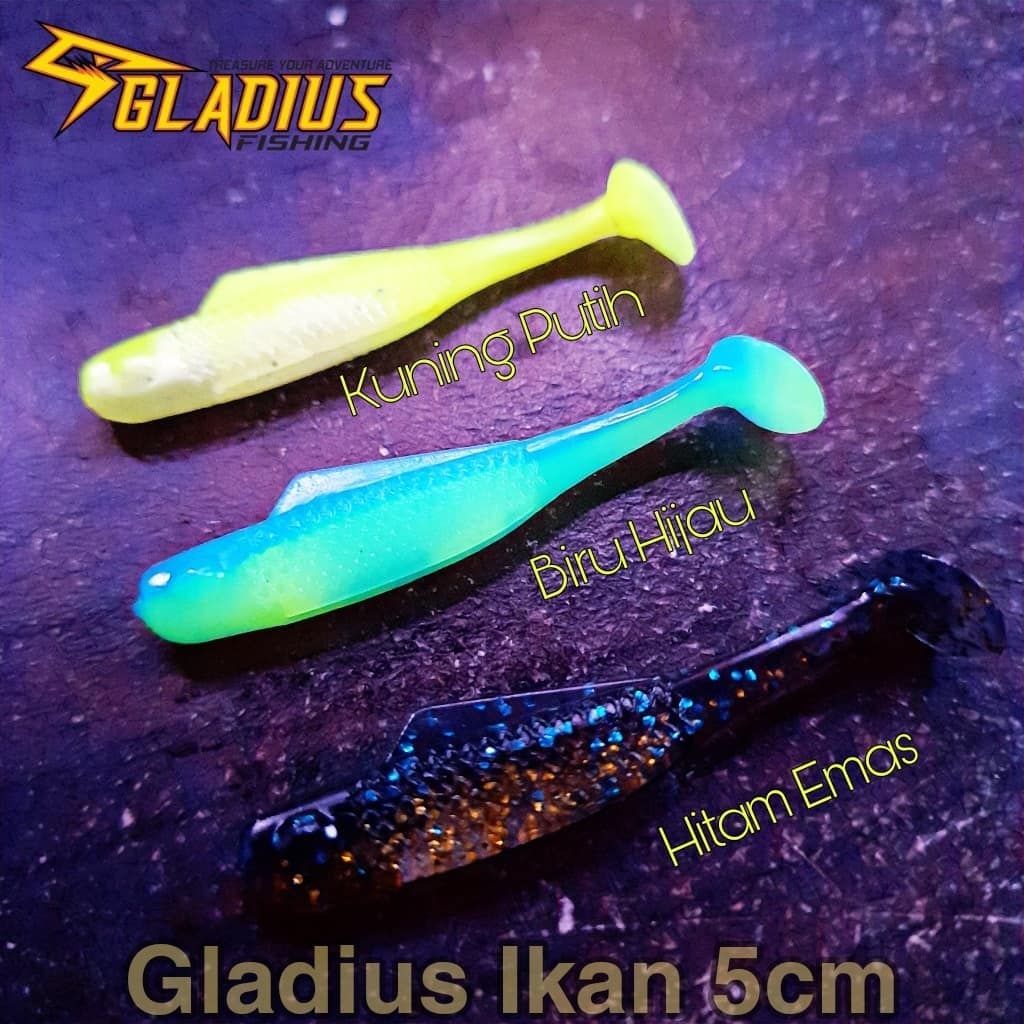 Ikan Soft Plastic by Gladius