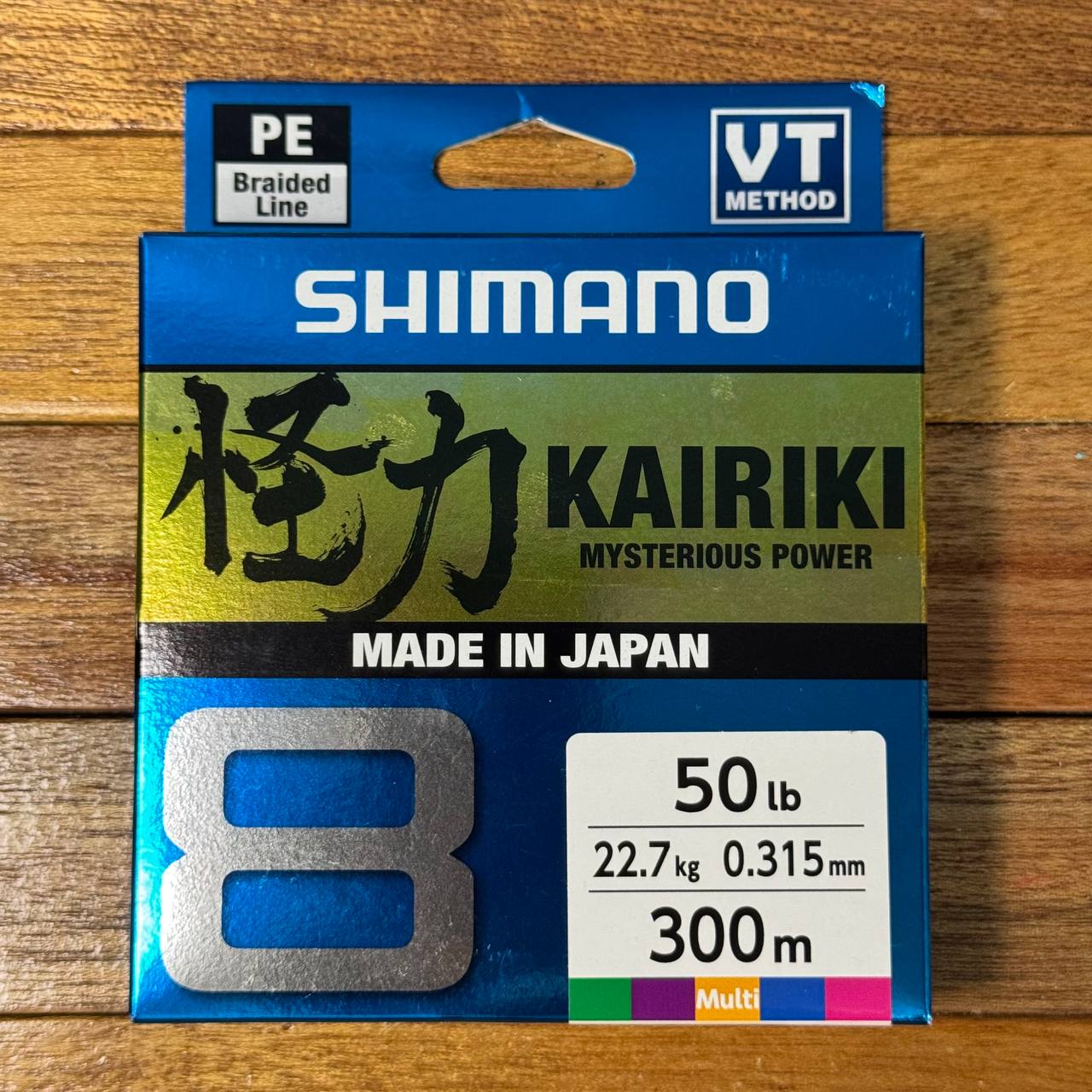 Kairiki Mysterious Power X8 Braid by Shimano for casting