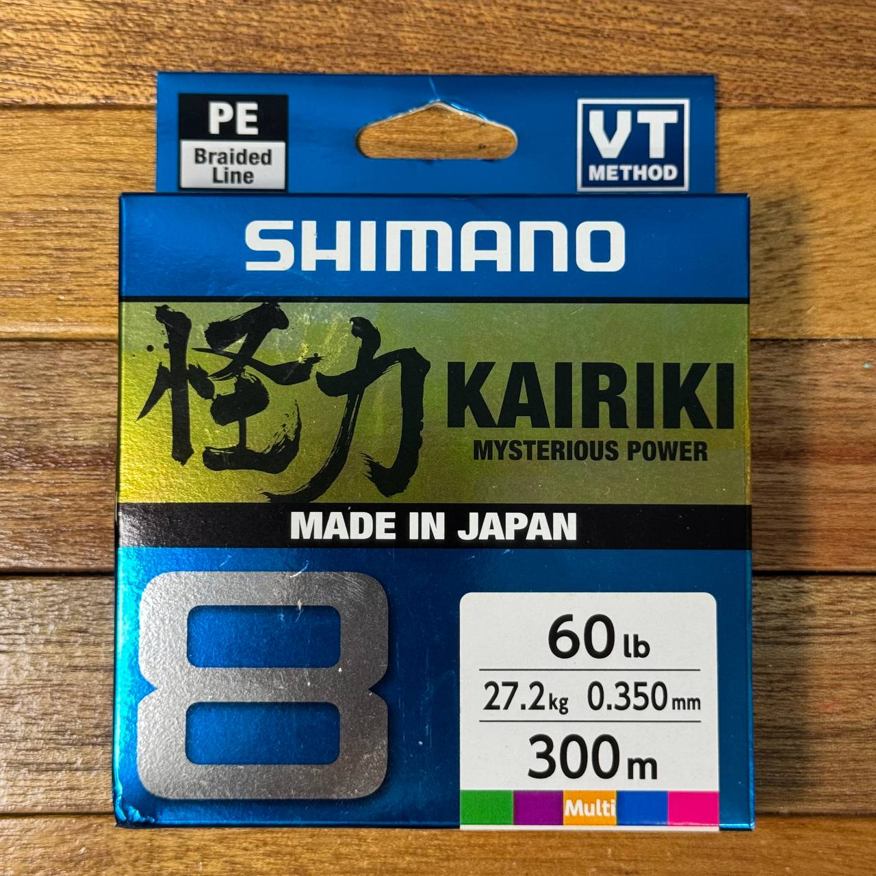 Kairiki Mysterious Power X8 Braid by Shimano for casting