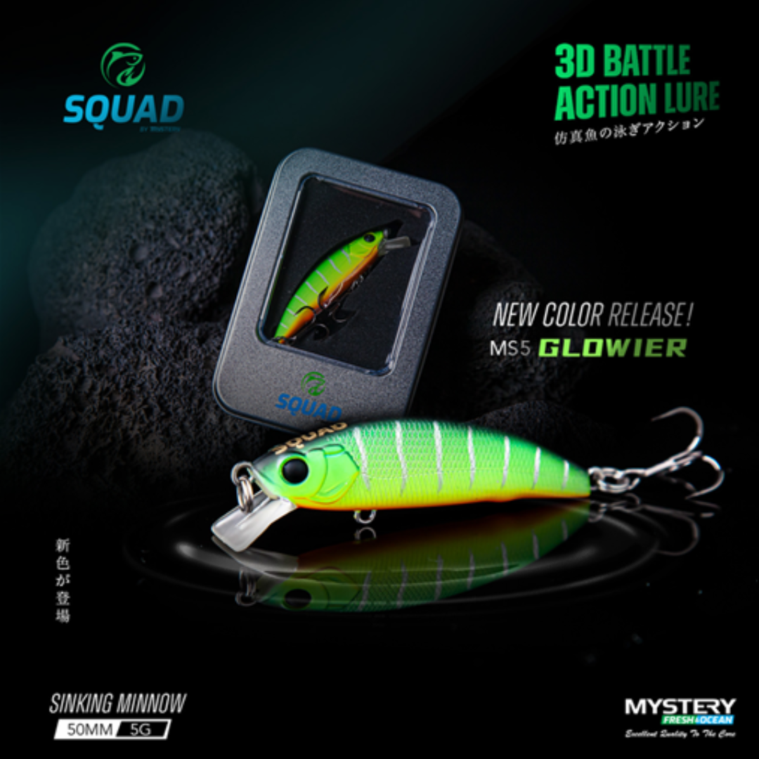 Mystery Squad Sinking Minnow