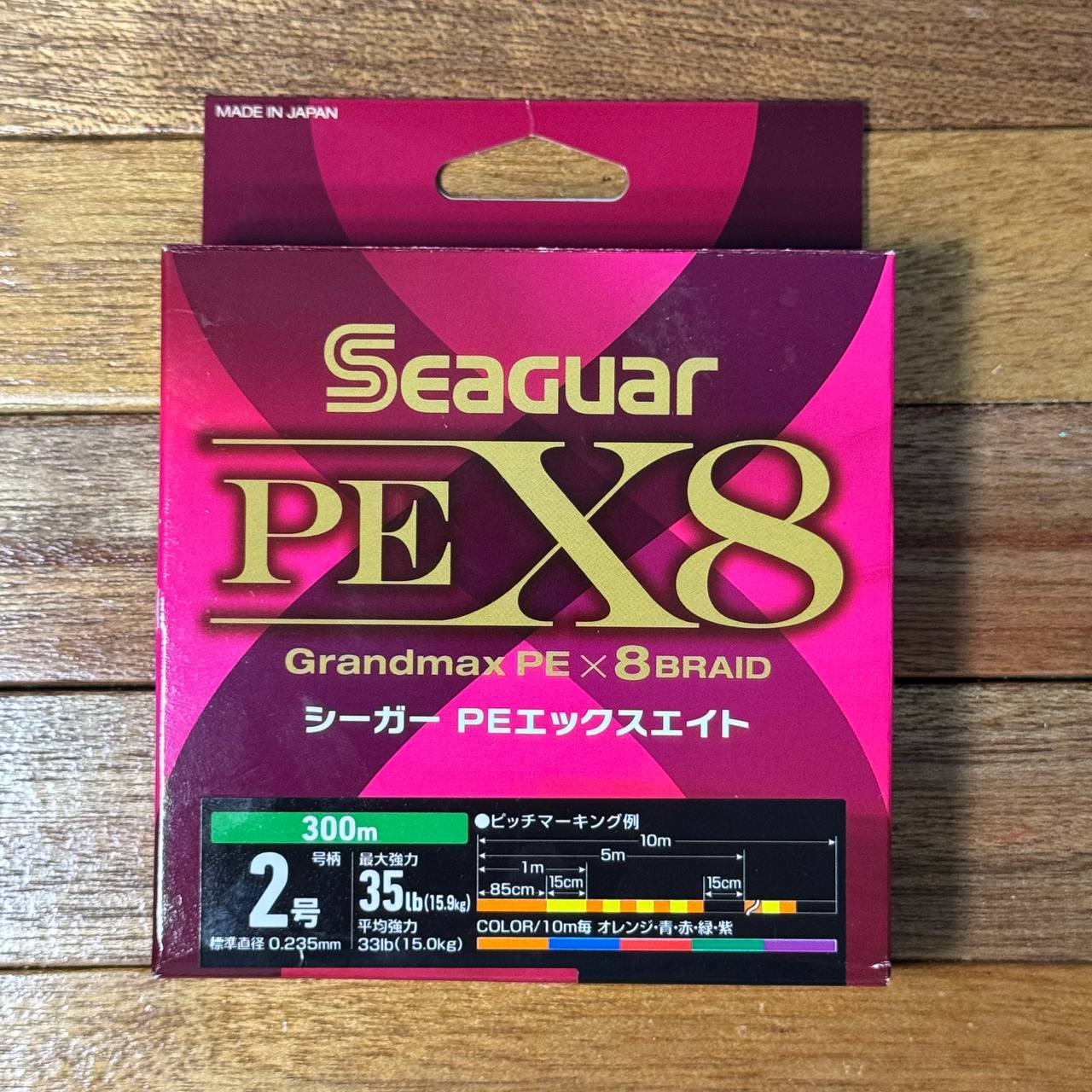 Seaguar Grandmax PEX8 Jigging Braid