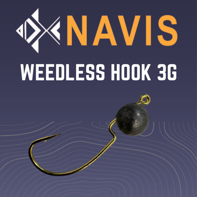 Navis Weedless Hook 3g
