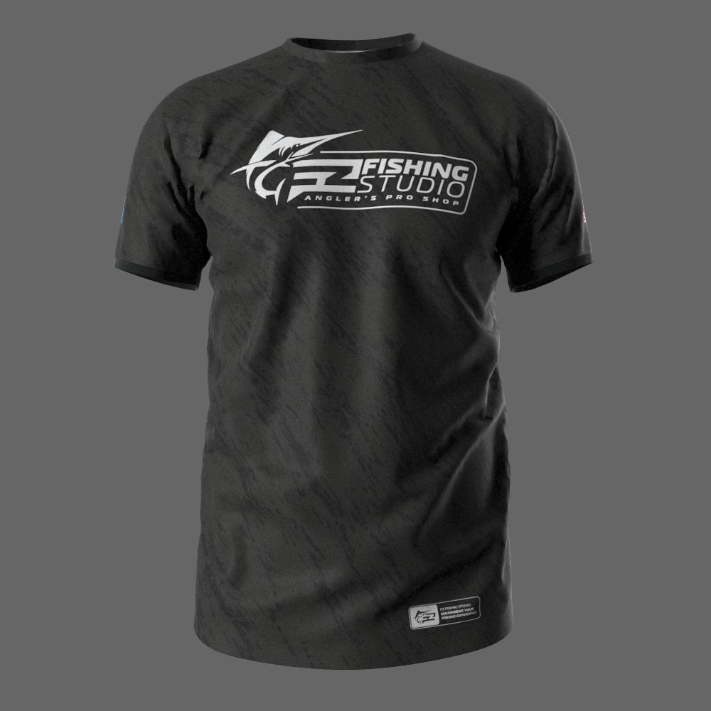Short sleeve T-Shirt FZ Fishing Studio (Black)