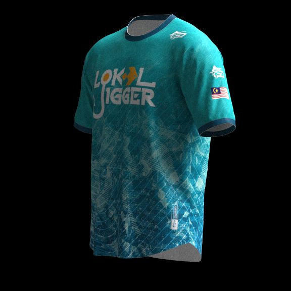 Short sleeve T-Shirt Lokal Jigger X FZ Fishing Studio