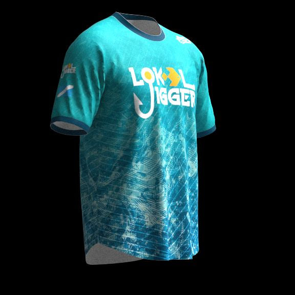 Short sleeve T-Shirt Lokal Jigger X FZ Fishing Studio