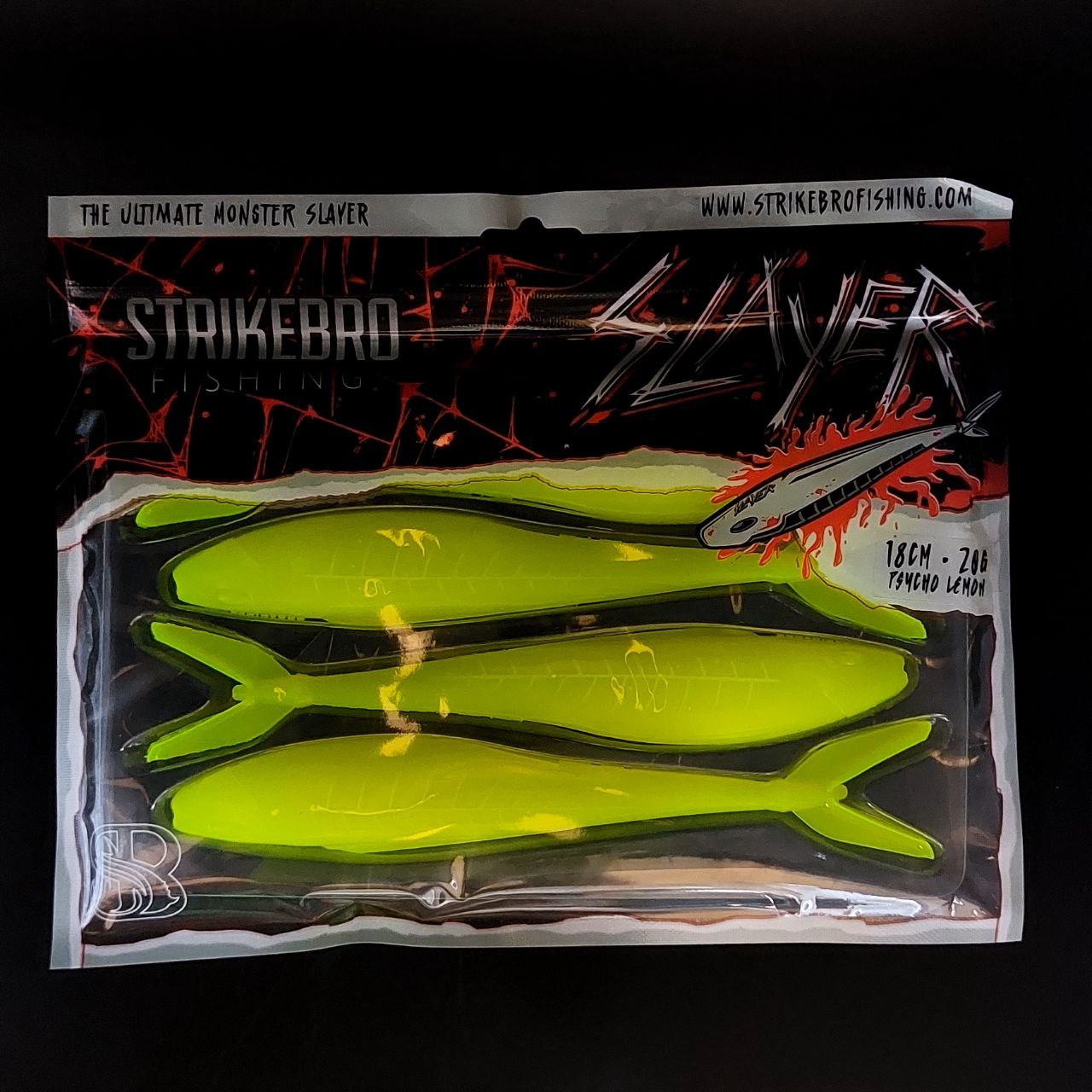 Slayer soft plastic by Strikebro