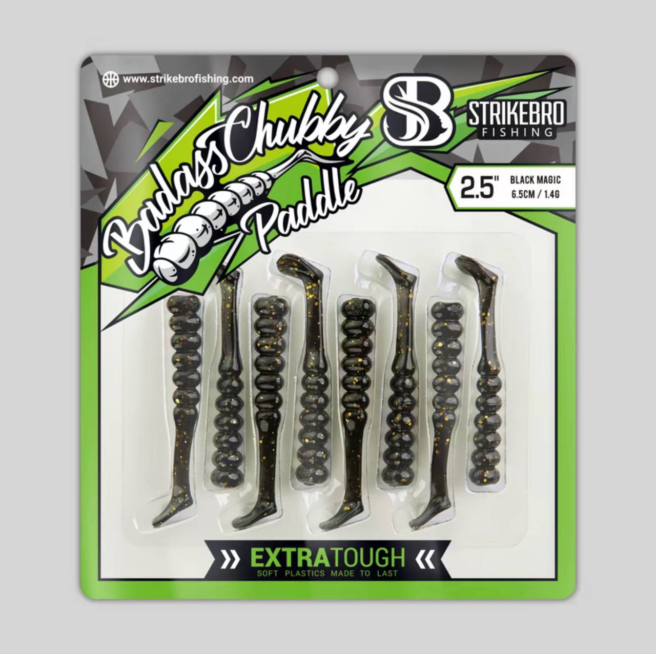 Soft Plastic Badass Chubby Paddle by Strikebro