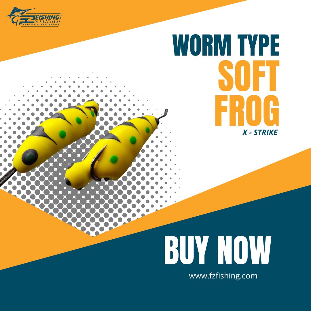 X-Strike Ulat worm type soft frog