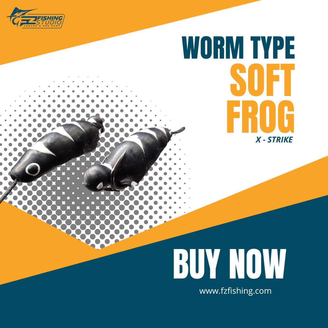X-Strike Ulat worm type soft frog