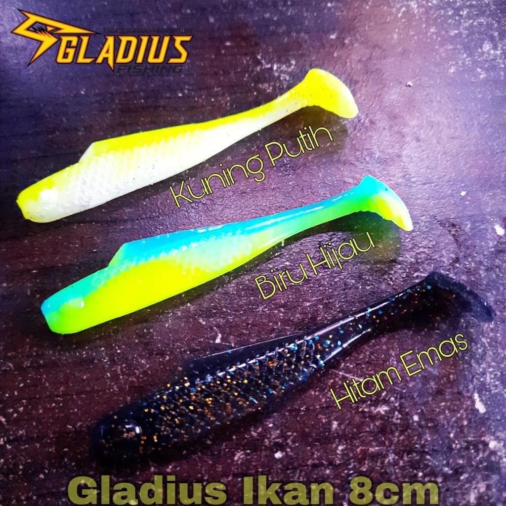 Ikan Soft Plastic by Gladius