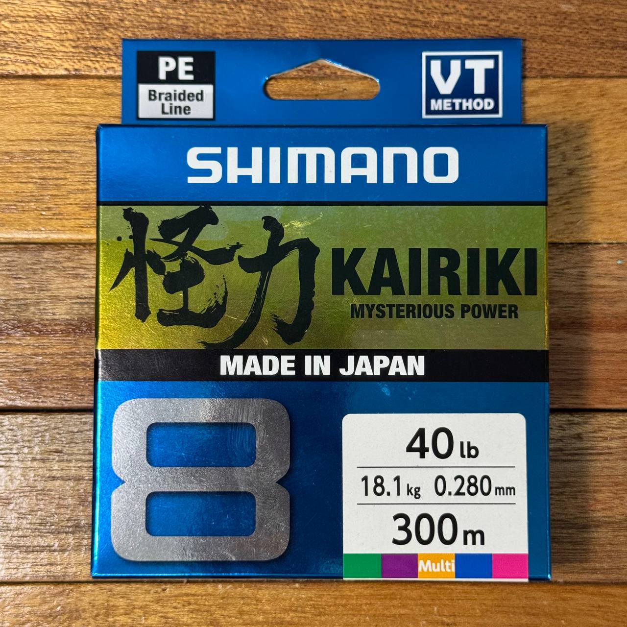 Kairiki Mysterious Power X8 Braid by Shimano for casting